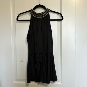 Black Suzy Shier top size S